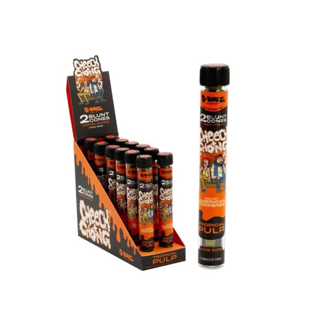 G-ROLLZ Cheech & Chong Tepene Blunt Cones (12 Pack) Cyclones
