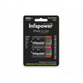Infapower C-size 2500mAh Ni-MH rechargeable batteries on black packaging, two units visible