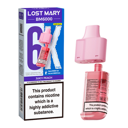 Lost Mary BM6000 Replacement Pods Pk of 5 Lost Mary