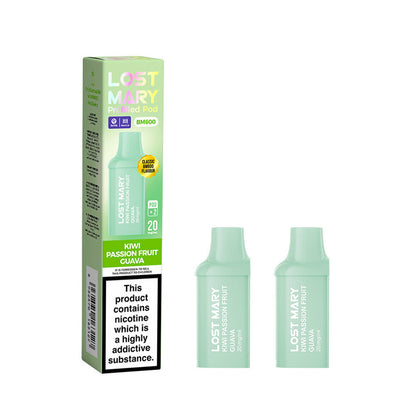Lost Mary BM600 Replacement Pods 2's Pk of 10 2x10 Lost Mary