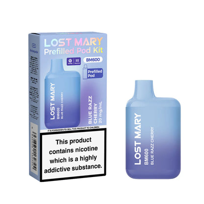 Lost Mary BM600 Prefilled Vape Pod Kit Pk of 10 Lost Mary