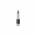 6.3mm Mono Jack Plug TO RCA Phono Socket (Pk of 5) by My Store