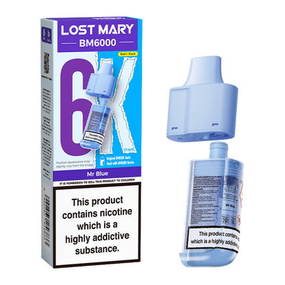 Lost Mary BM6000 Replacement Pods Pk of 5 Lost Mary