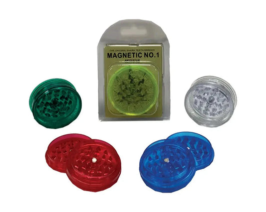 2 Part Clear Magnetic Herb Grinder No-1 (12)
