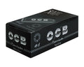 OCB Premium Rolling Papers box, black with silver OCB logo and No.1 label, 50 papers