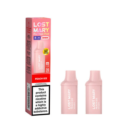 Lost Mary BM600 Replacement Pods 2's Pk of 10 2x10 Lost Mary