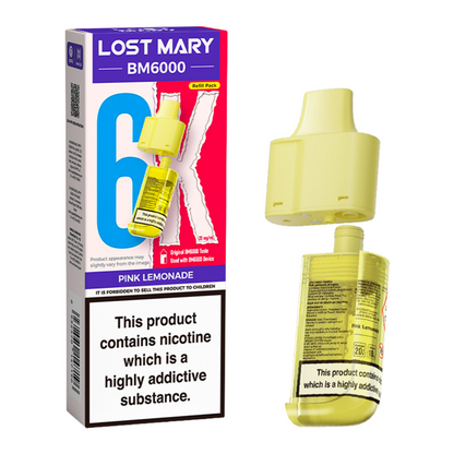 Lost Mary BM6000 Replacement Pods Pk of 5 Lost Mary