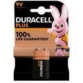 Duracell PLUS Boost 150% Alkaline 9V / MN1604 Batteries (B1 x10pk) by Duracell