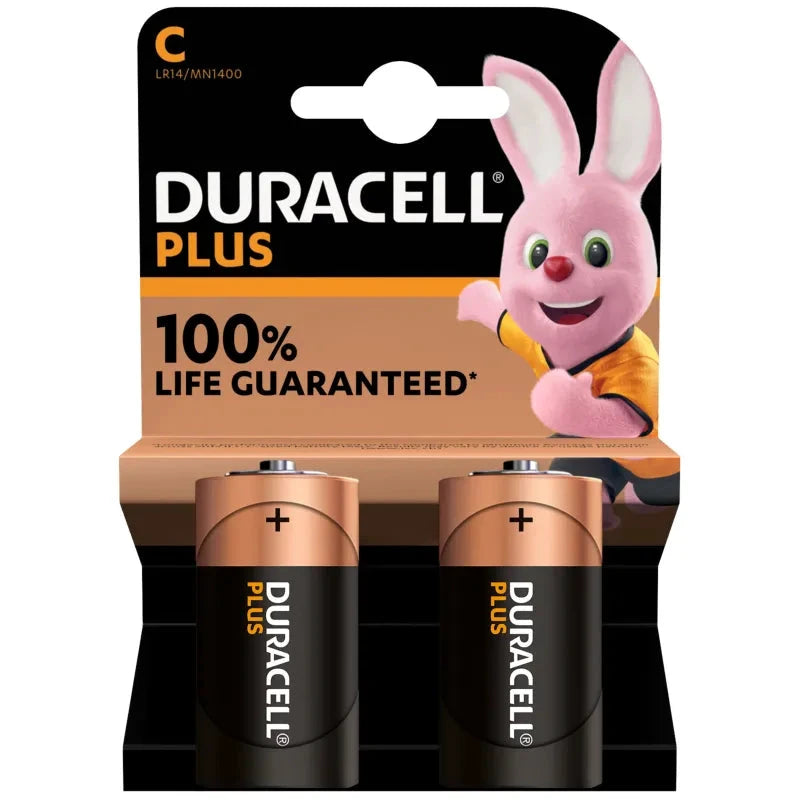 Duracell PLUS Boost 150% Alkaline C / LR14 / MN1400 Batteries ( B2 x 10pk) by Duracell