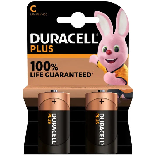 Duracell PLUS Boost 150% Alkaline C / LR14 / MN1400 Batteries ( B2 x 10pk) by Duracell
