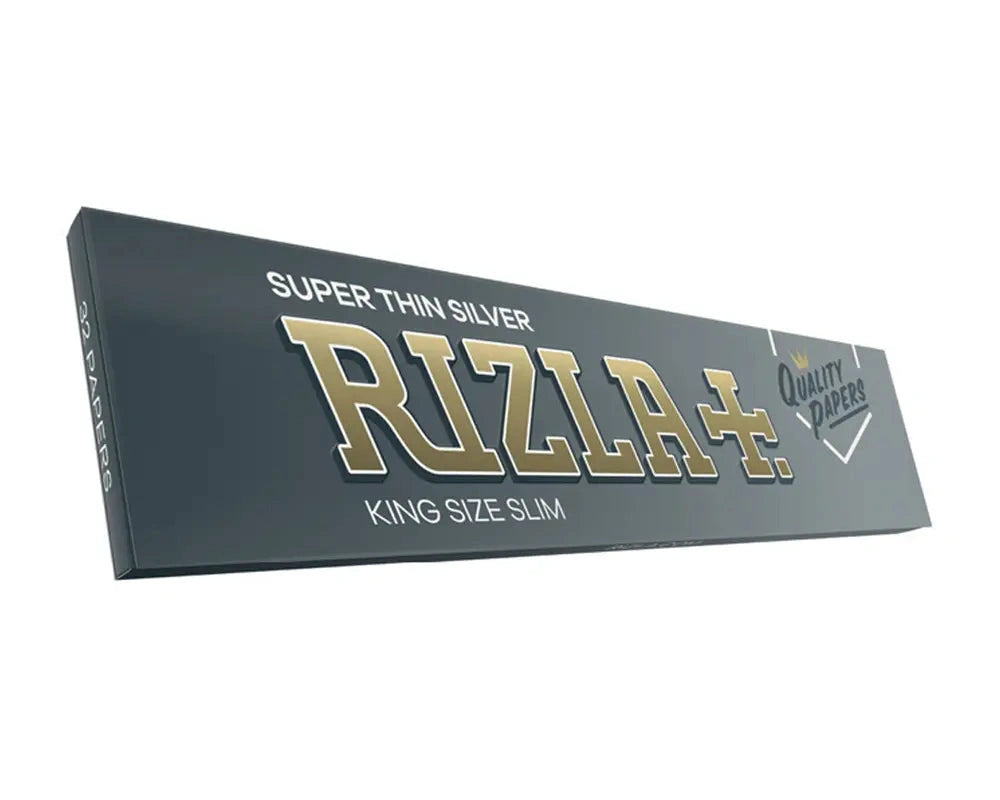 Rizla King Slim Silver Rolling Paper (50) by Rizla