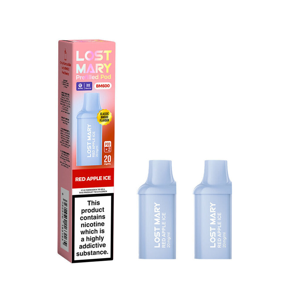 Lost Mary BM600 Replacement Pods 2's Pk of 10 2x10 Lost Mary