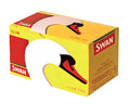Swan Slimline filter tips 10-pack box, yellow with red Swan logo