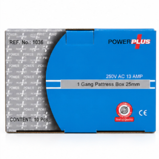 Surface Mount Back Box 1 Gang /2 Gang Single/Double Power Plus