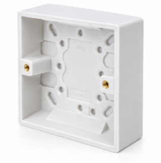 Surface Mount Back Box 1 Gang /2 Gang Single/Double Power Plus
