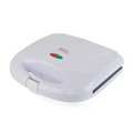 KitchenPerfected 2 Slice Sandwich & Omelette Maker - White KitchenPerfected