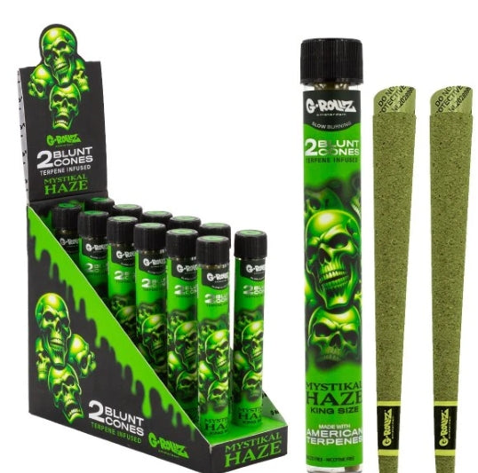 G-ROLLZ Terpene Blunt Cones (12 Pack) G-Rollz