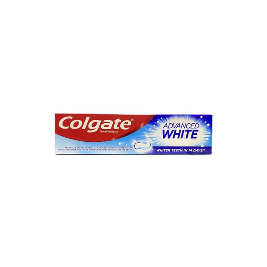 COLGATE TOOTHPASTE ADVANCED WHITE 100ML x 12 Packs by Colgate