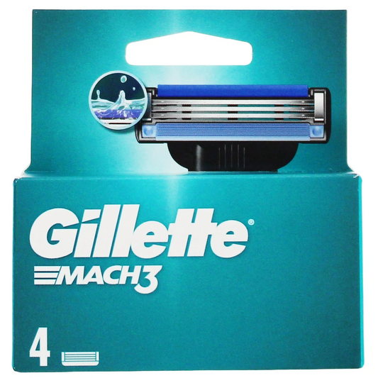 Gillette Mach 3 Blade (1 Pk X 4) by Gillette