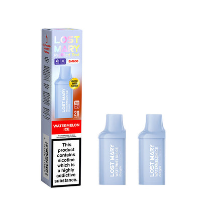 Lost Mary BM600 Replacement Pods 2's Pk of 10 2x10 Lost Mary