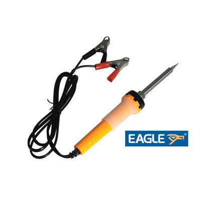 Soldering Iron 30W 12V Fitted with Crocodile Clips Eagle