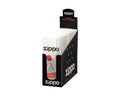 Zippo Flints 6x24 packs in a black display box with Zippo logos