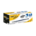 BIC Velleda whiteboard markers, 24-pack box with yellow and white packaging