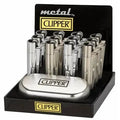 Clipper Metal Gift Jet Flame Shine & Matt Lighter (Gift Box) by Clipper