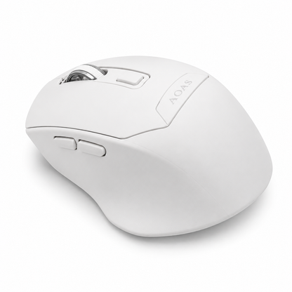 Usb Wireless PC Mouse USB or Bluetooth Connection + USB to USB-C Adaptor AOAS