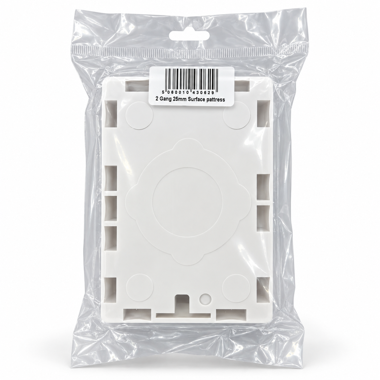 2 Twin Gang Double Surface Mount Back Box 10 Pack Power Plus