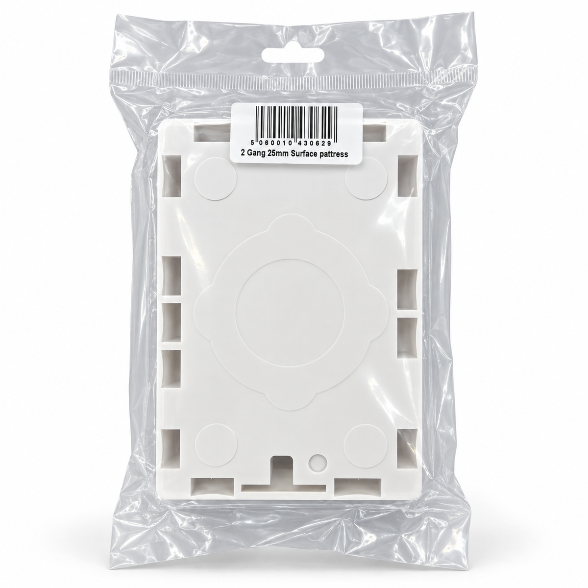 2 Twin Gang Double Surface Mount Back Box 10 Pack Power Plus