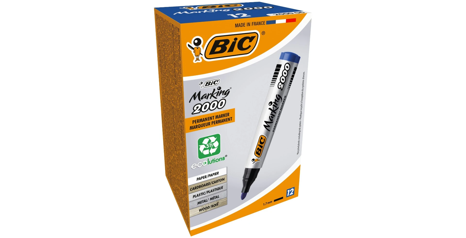Bic Marking 2300 Permanent Marker 12 by Bic