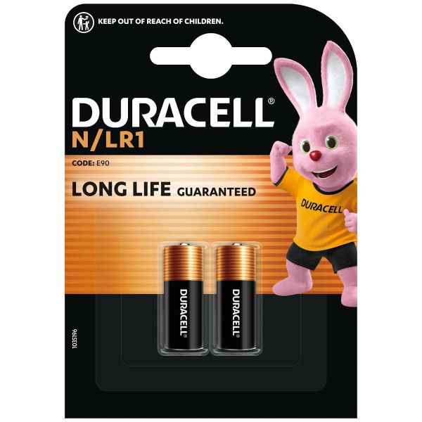 Duracell Specialty Alkaline N Size (LR1/MN9100) Batteries - Pack of 2 x 10 Duracell