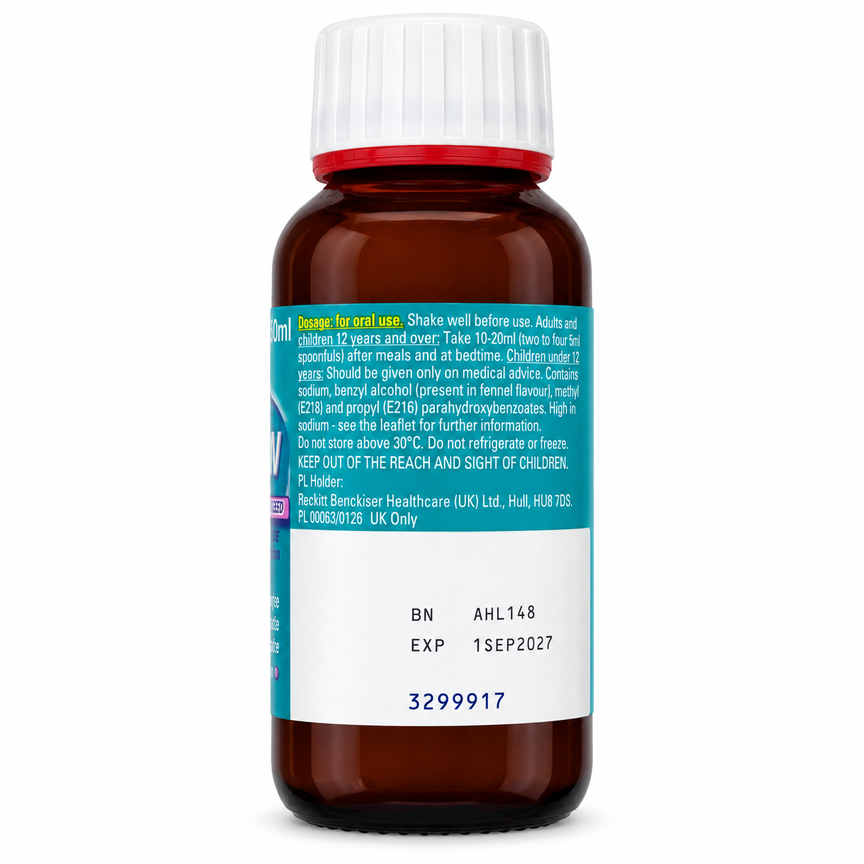 Gaviscon Liquid Original Aniseed 150ml (6 Pack) Gaviscon