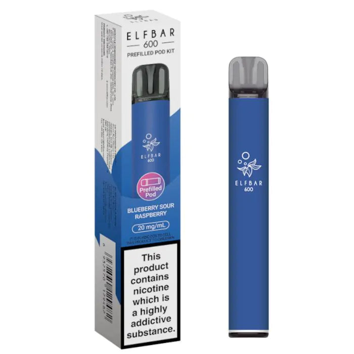 Elf Bar 600 Refillable Vape Pk of 10 Elf Bar