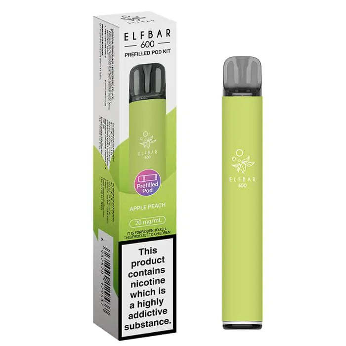 Elf Bar 600 Refillable Vape Pk of 10 Elf Bar