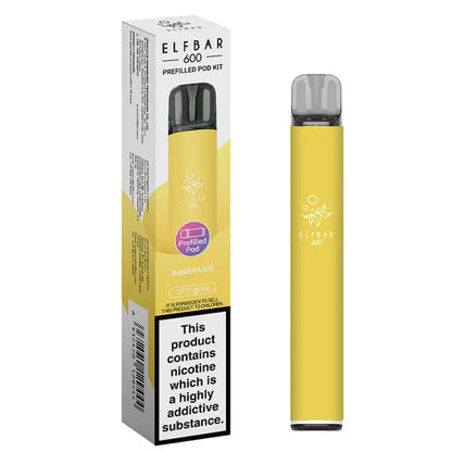 Elf Bar 600 Refillable Vape Pk of 10 Elf Bar
