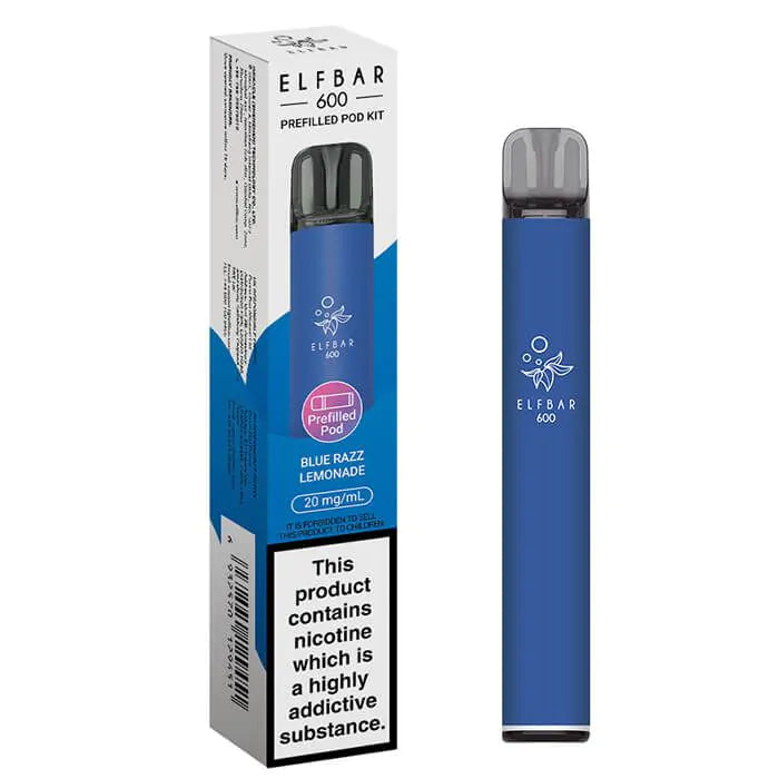 Elf Bar 600 Refillable Vape Pk of 10 Elf Bar