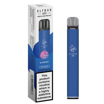 Elf Bar 600 Refillable Vape Pk of 10 Elf Bar