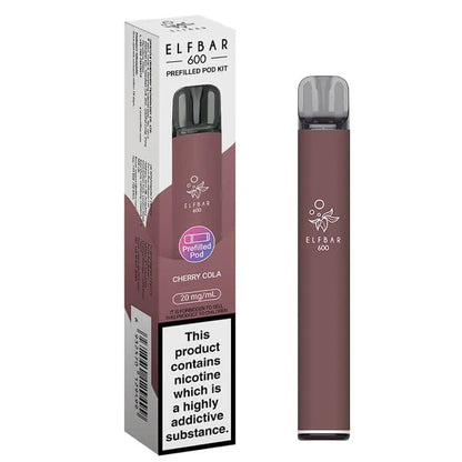 Elf Bar 600 Refillable Vape Pk of 10 Elf Bar