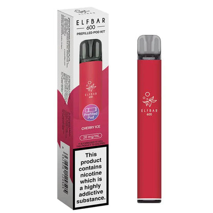 Elf Bar 600 Refillable Vape Pk of 10 Elf Bar