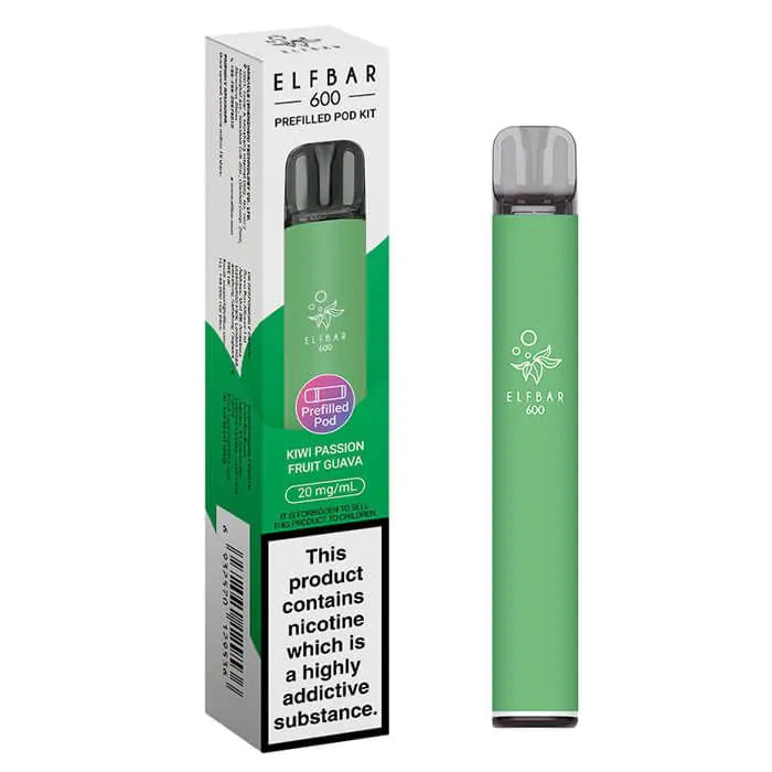 Elf Bar 600 Refillable Vape Pk of 10 Elf Bar