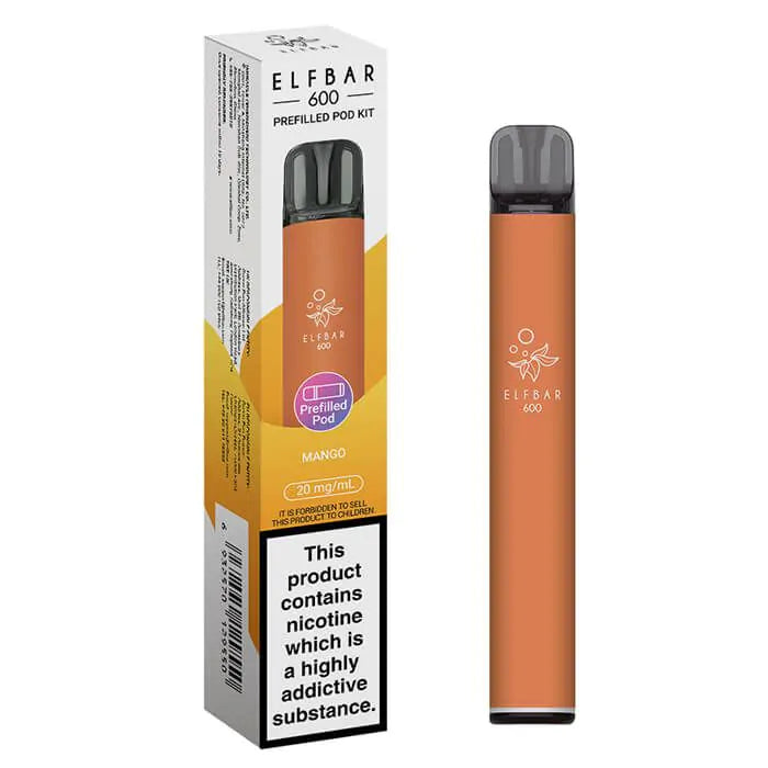 Elf Bar 600 Refillable Vape Pk of 10 Elf Bar