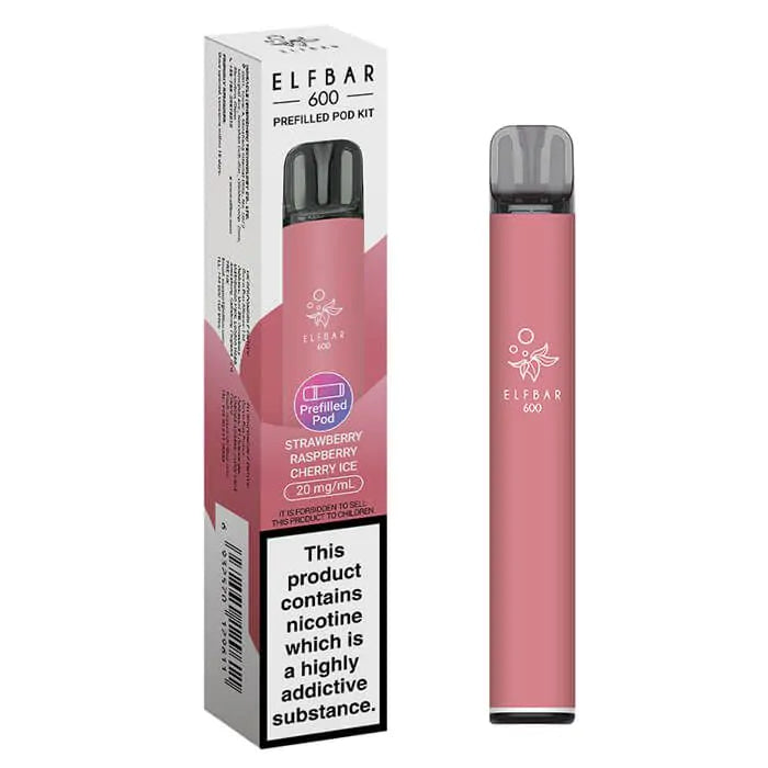 Elf Bar 600 Refillable Vape Pk of 10 Elf Bar