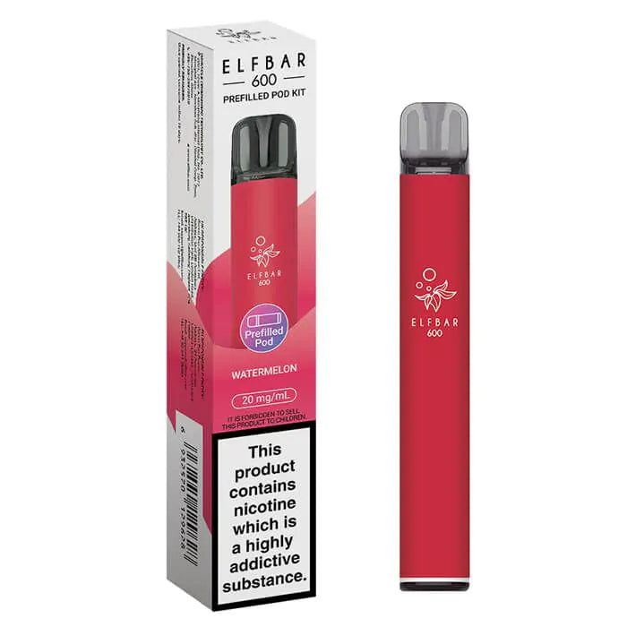 Elf Bar 600 Refillable Vape Pk of 10 Elf Bar