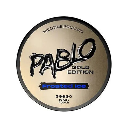 Pablo Gold Edition Frosted Ice nicotine pouches, 5-pack tin