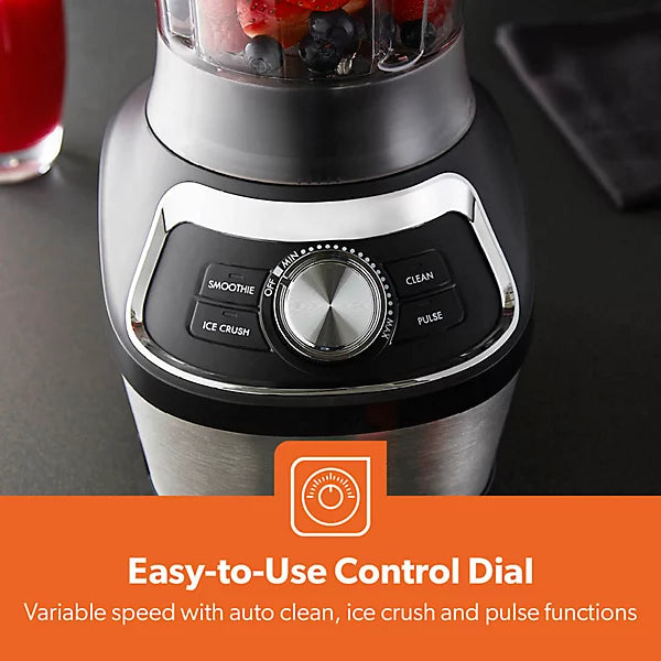 Geepas 1200W Professional Blender 1.8L Tritan Jar Smoothie Maker Variable Speed & Pulse Geepas