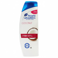 Head & Shoulders coconut anti-dandruff shampoo bottle with blue cap