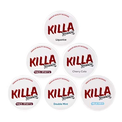 Killa Nicotine Pouches 10PK by Killa