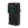 Lloytron Ultra Fast Intelligent AA / AAA LCD Home Battery Charger Lloytron